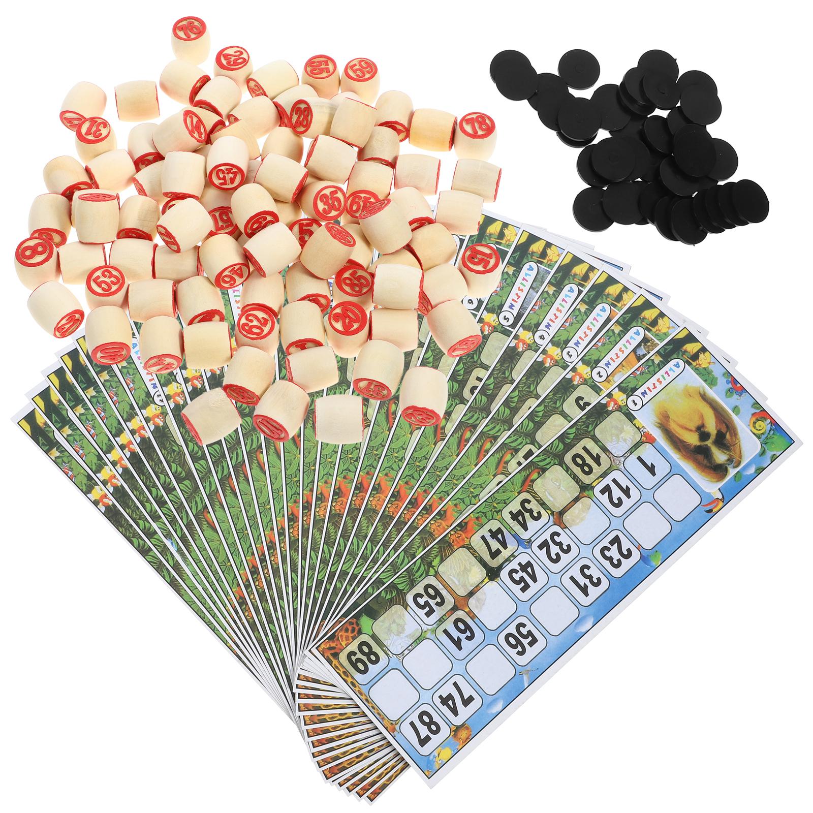 Party Games Bingo - 1 conjunto de peças de xadrez