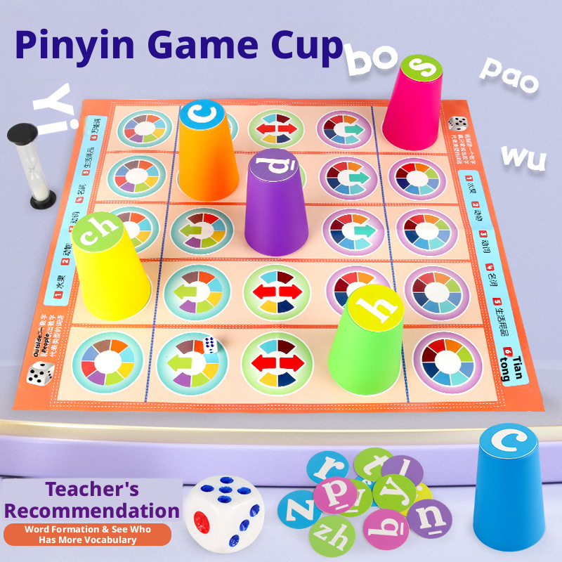 Party Games Kids Indoor - Jogo de Tabuleiro de Empilhamento de