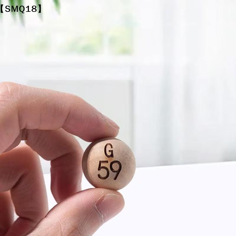 Party Games Bingo - 75 peças de bolas de bingo