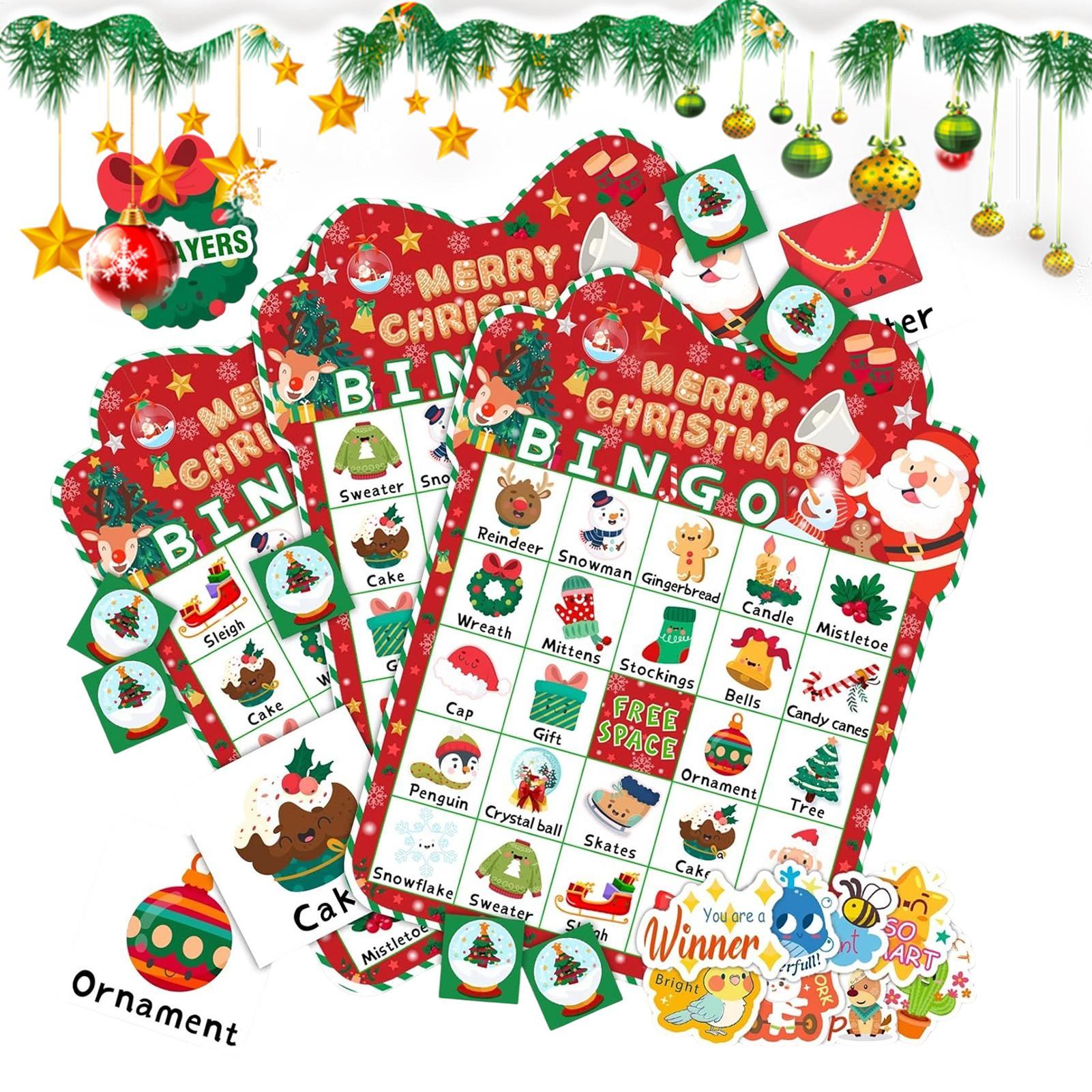 Party Games Bingo - Jogo de bingo de Natal com