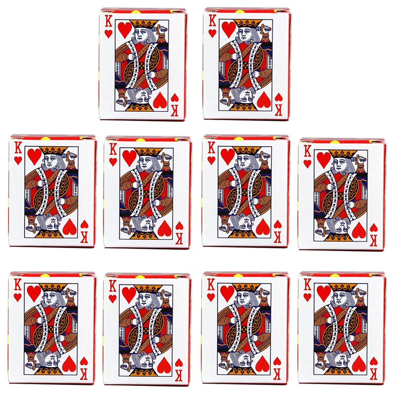 Party Games Juego - Mini Poker Cartas para Crianças e