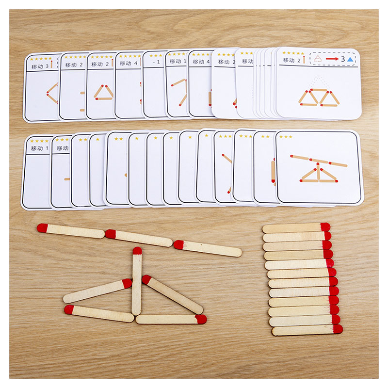 Party Games Kids Indoor - Montessori combina quebra-cabeças jogo brinquedos de