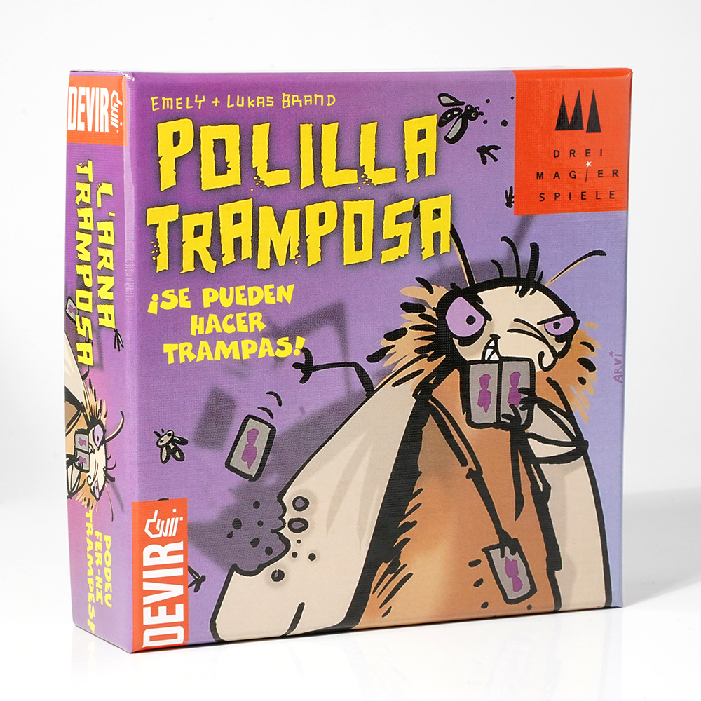Party Games Juego - Polilla Tramposa Español Jogo de cartas