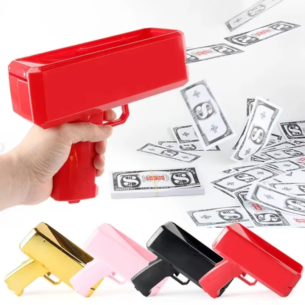 1 Conjunto de Pistola de Dinhe - Party Games No Props avaliação e preço