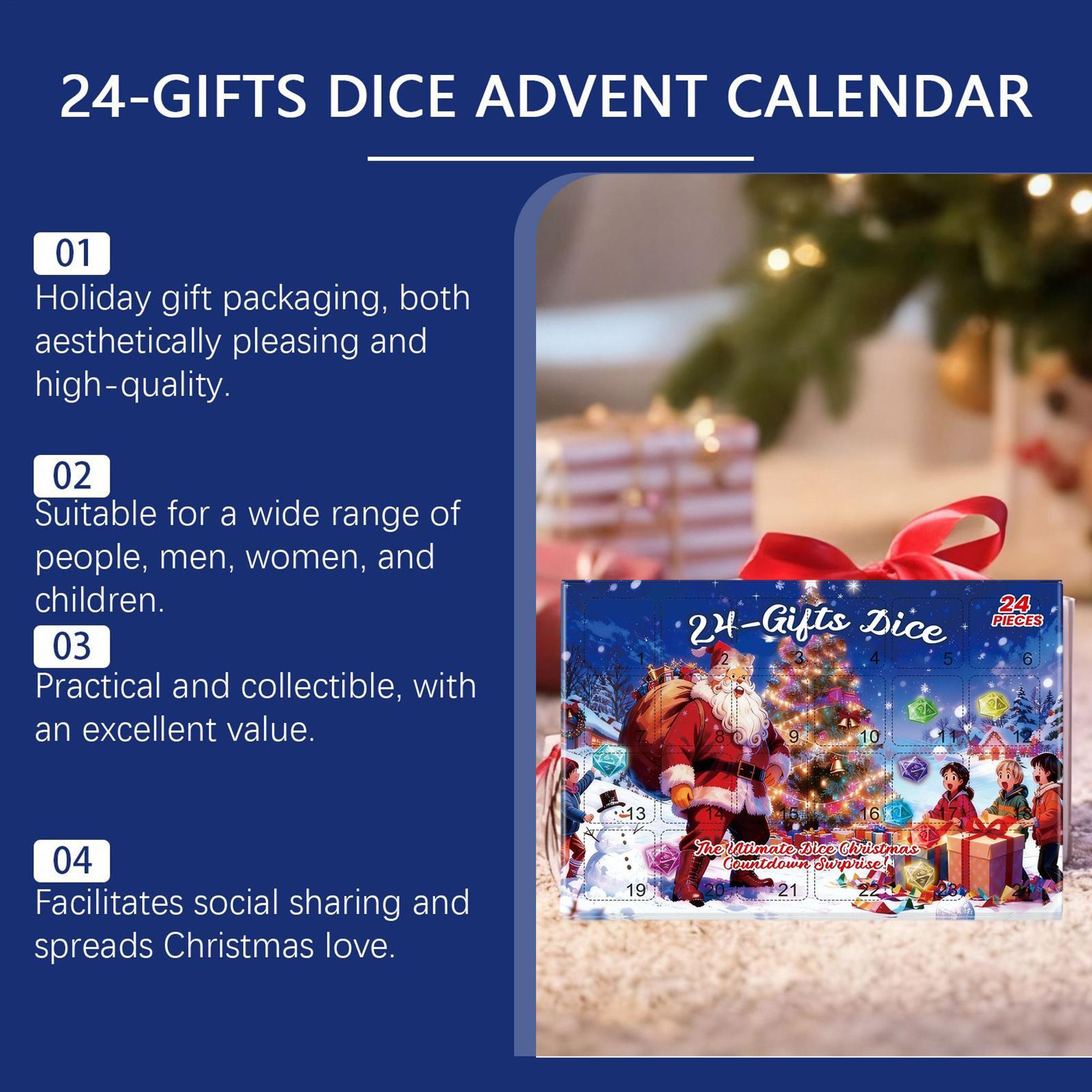 Calendário de natal contagem r - Party Games Youth avaliação e preço