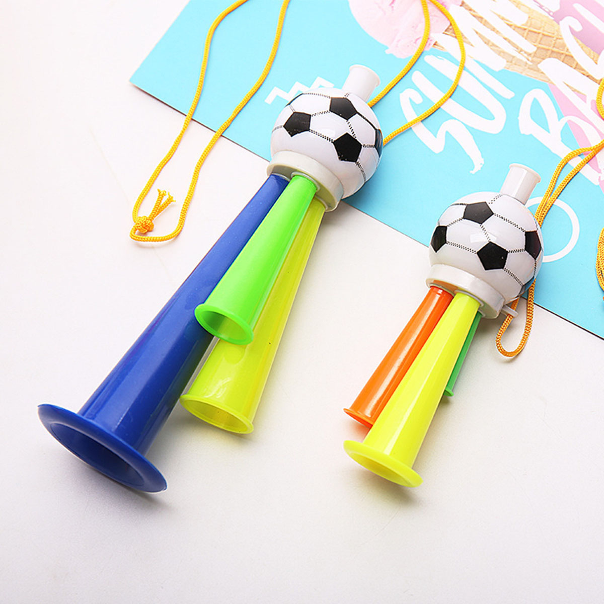 3 Peças Buzina Plástica de 3 F - Party Games No Props avaliação e preço