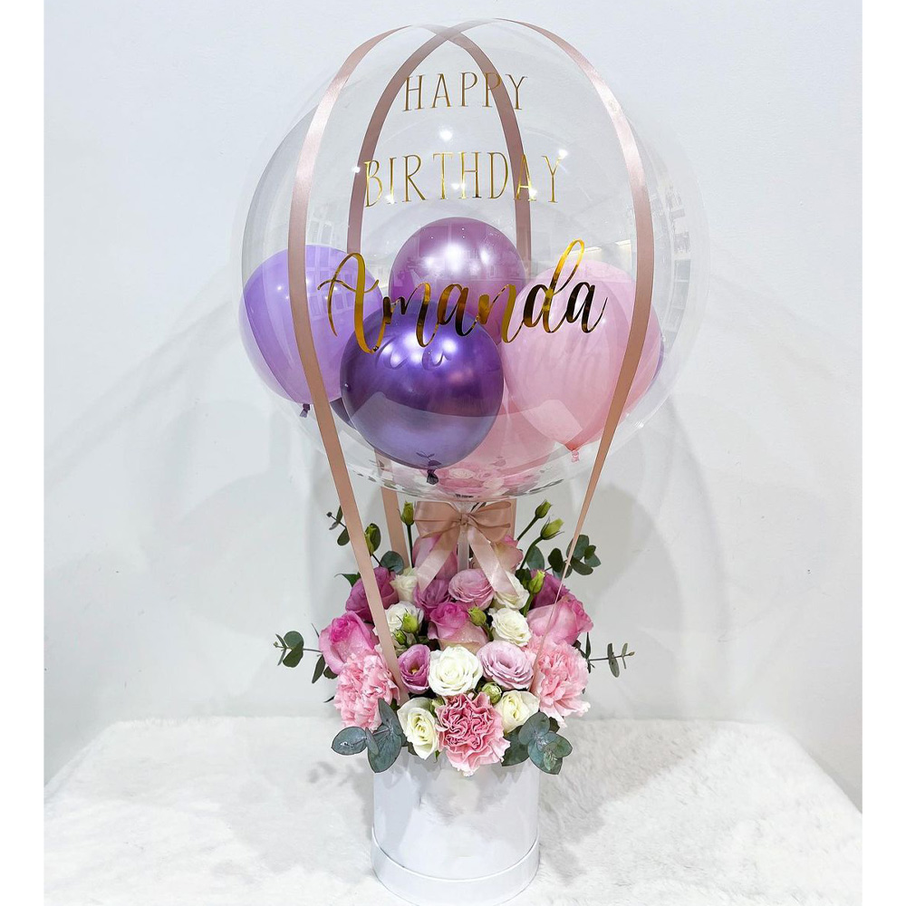 Presente cesto caixa de balão  - Party Games Gender Reveal avaliação e preço