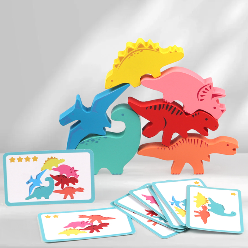 Blocos de equilíbrio de madeir - Party Games Kids Indoor avaliação e preço