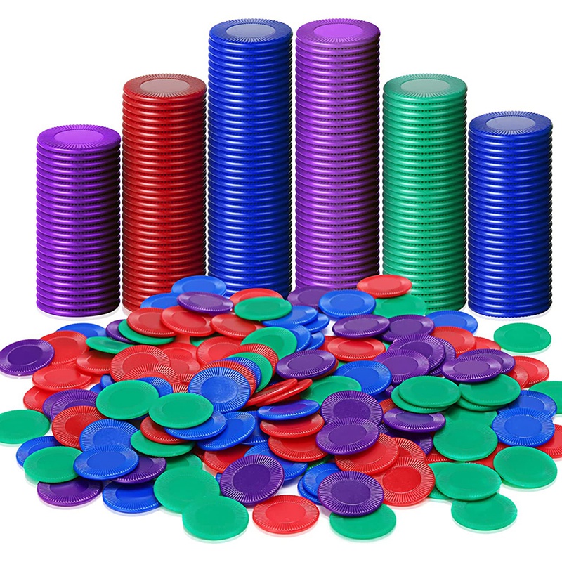 400 Peças de Fichas de Poker d - Party Games Bingo avaliação e preço