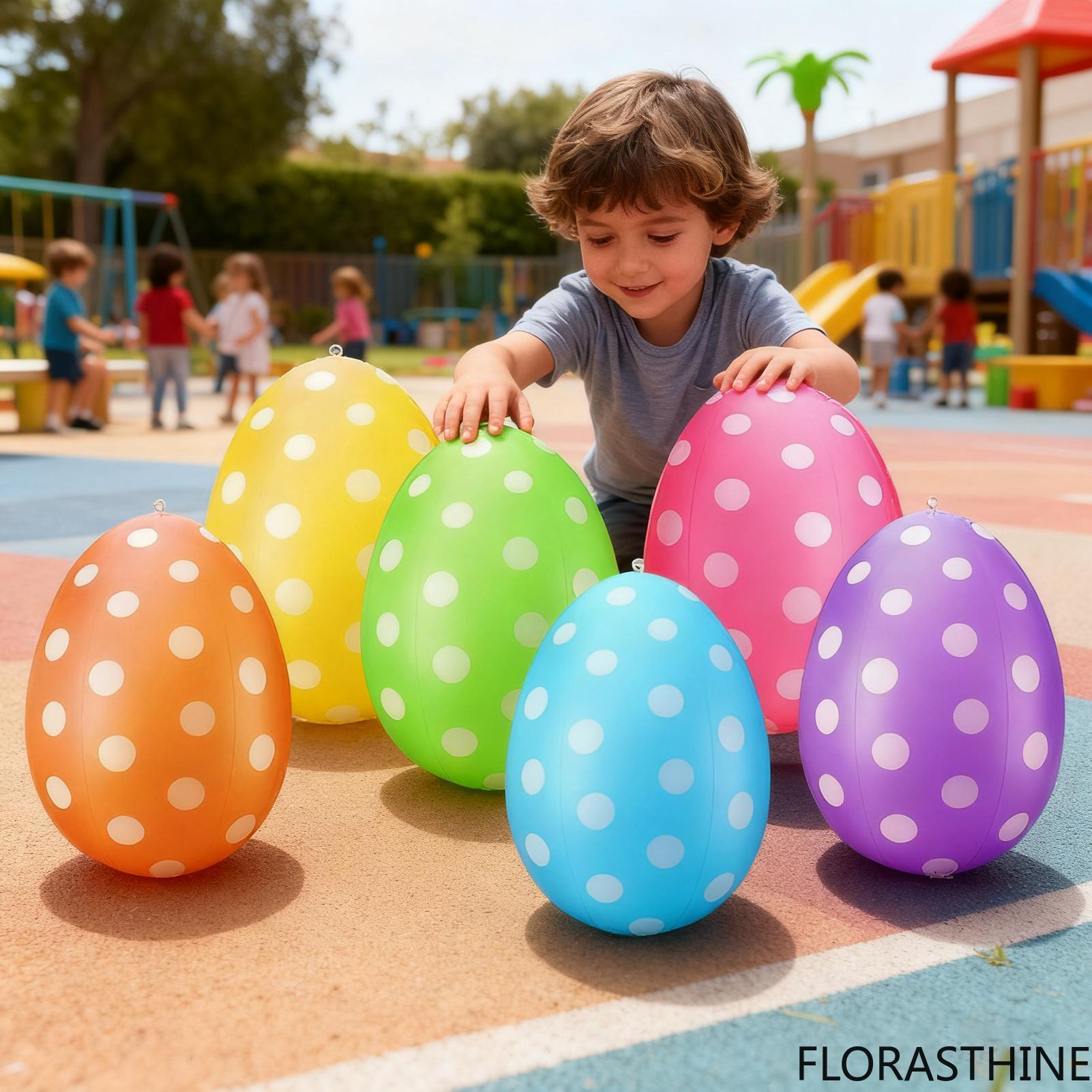 Conjunto de 6 Ovos Infláveis d - Party Games Egg avaliação e preço