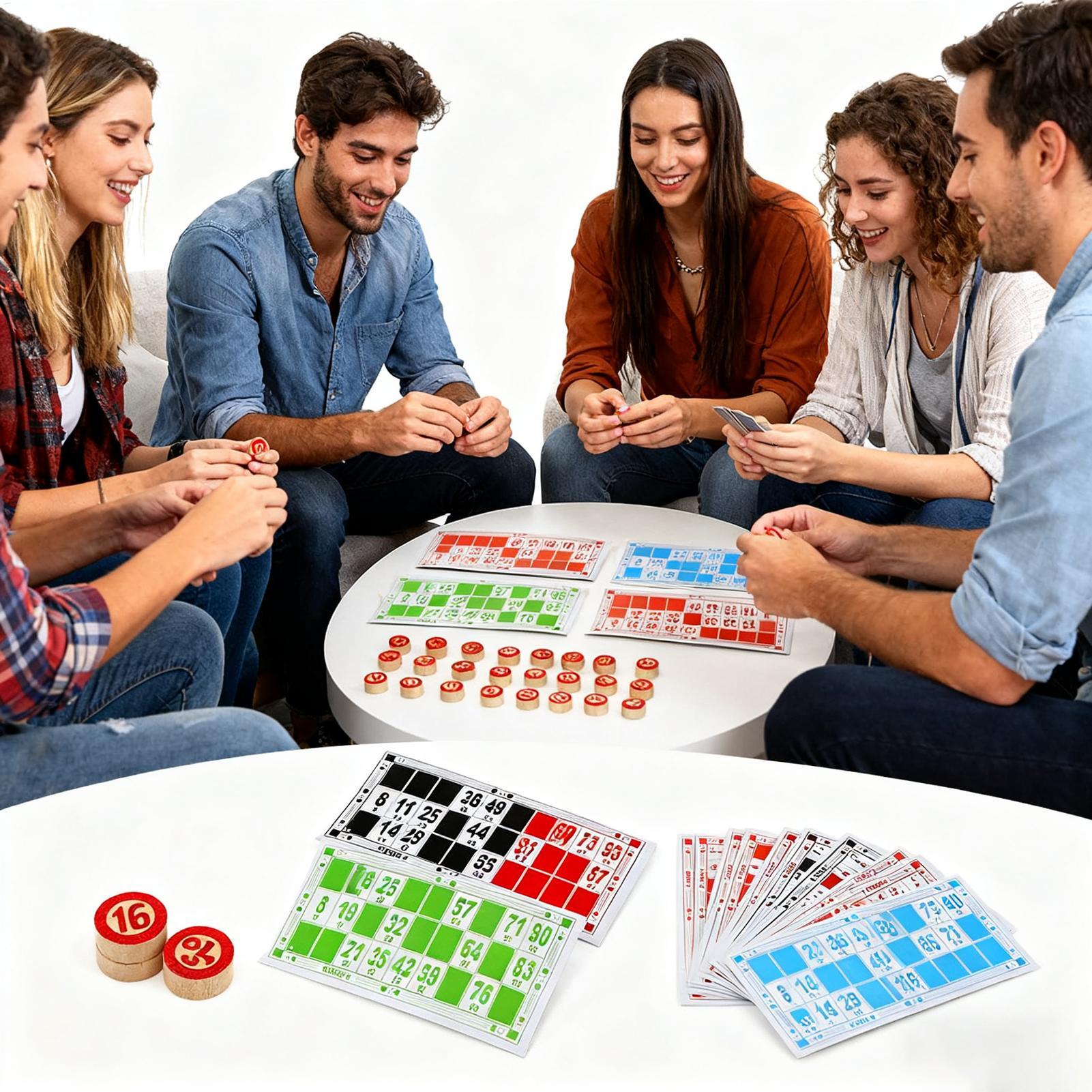 Conjunto de jogos de bingo de  - Party Games Bingo avaliação e preço