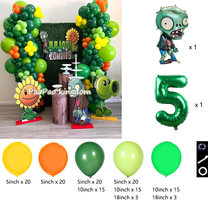 Plantas vs. Z-zumbis balões jo - Party Games Easter For Kids avaliação e preço