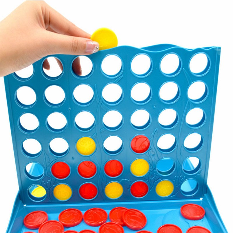 Jogo de Tabuleiro 3D Quatro em - Party Games Kids Indoor avaliação e preço