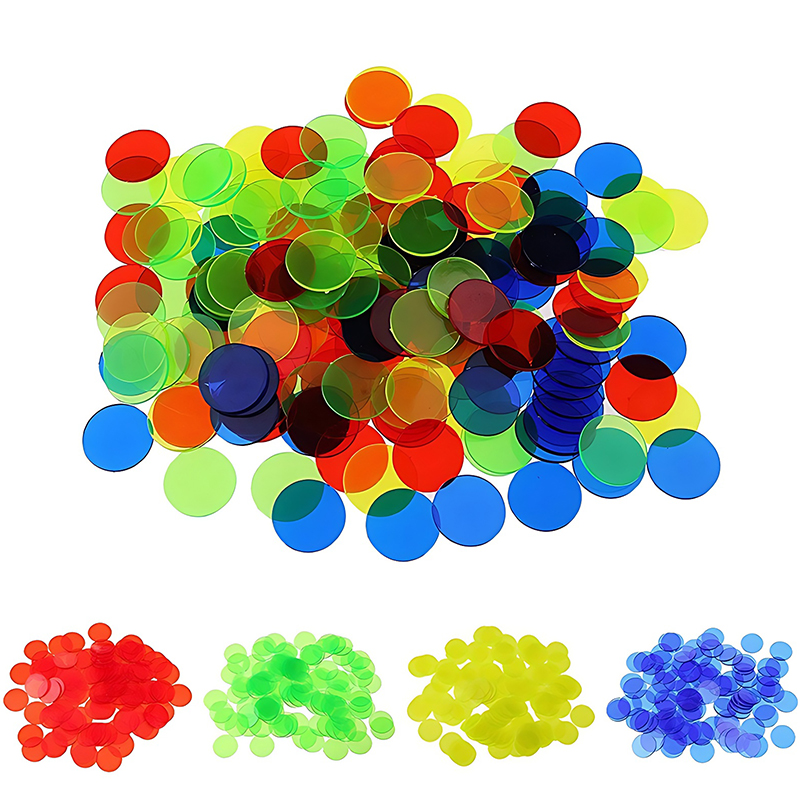 100/200 peças 19mm chip de con - Party Games Bingo avaliação e preço