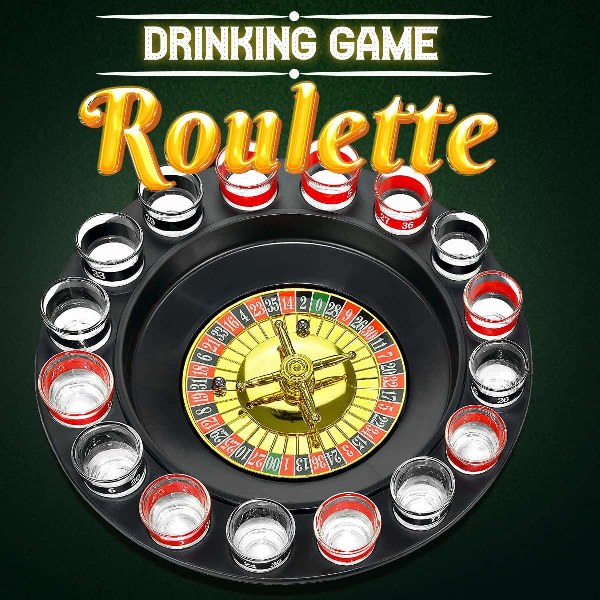 Jogo de Beber Giratório com 16 - Party Games Juego avaliação e preço
