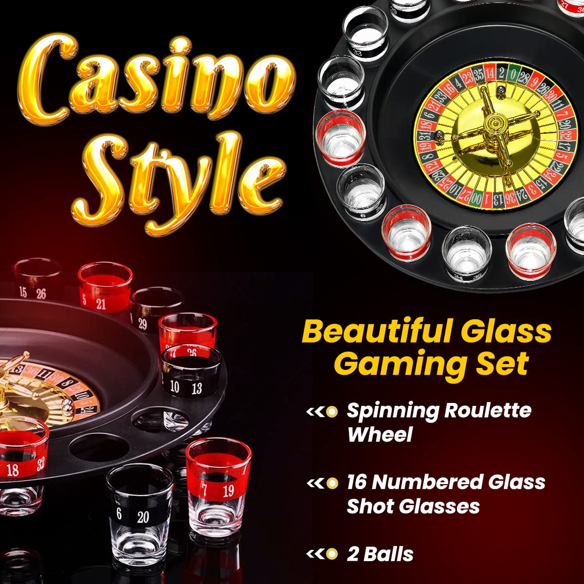 Jogo de Beber Giratório com 16 - Party Games Juego avaliação e preço