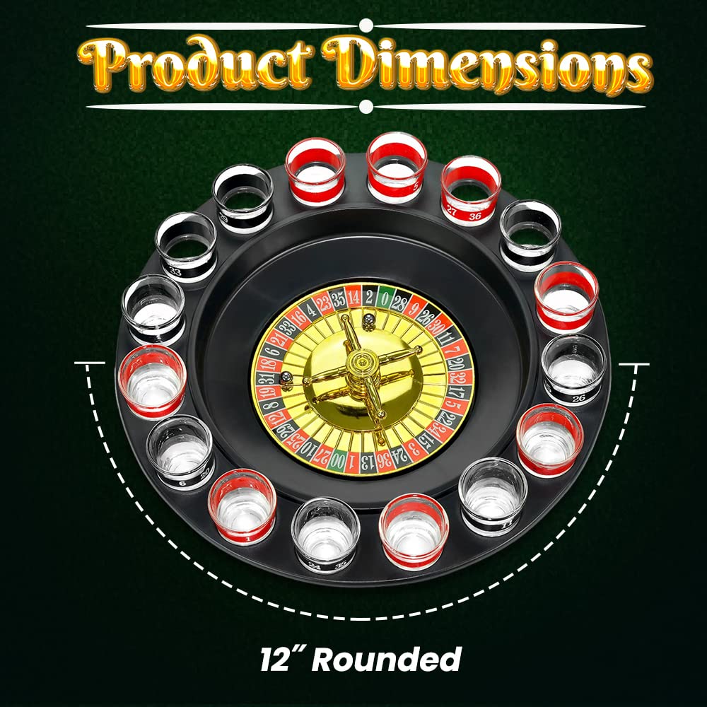 Jogo de Beber Giratório com 16 - Party Games Juego avaliação e preço