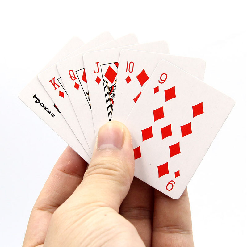 Mini Poker Cartas para Criança - Party Games Juego avaliação e preço