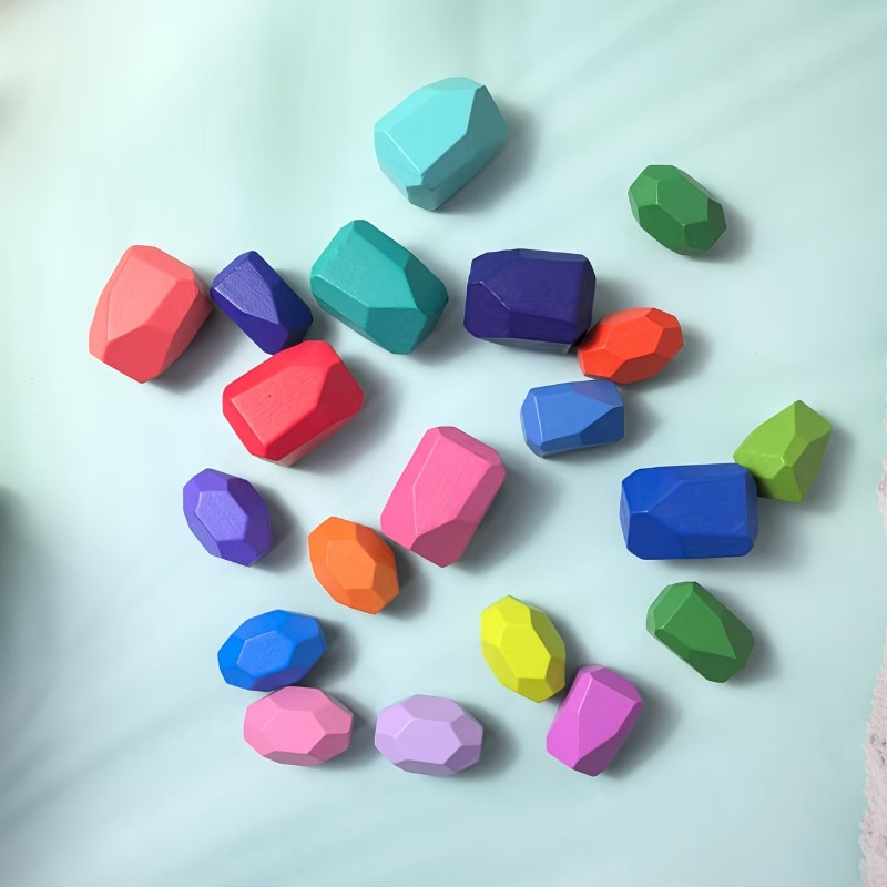 20 peças pedras de equilíbrio  - Party Games Easter For Kids avaliação e preço