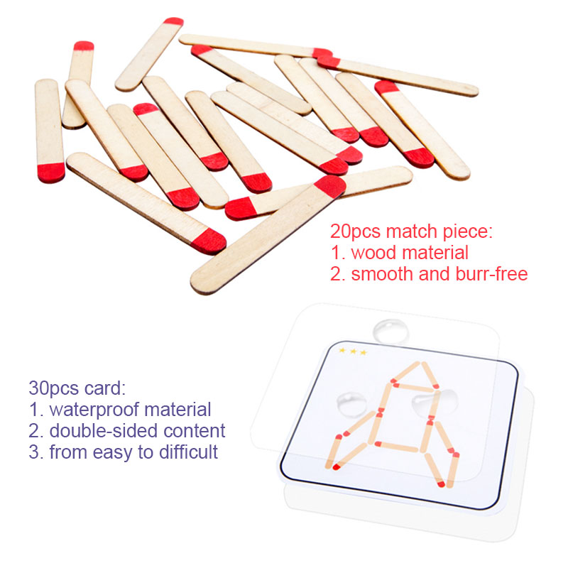 Montessori combina quebra-cabe - Party Games Kids Indoor avaliação e preço