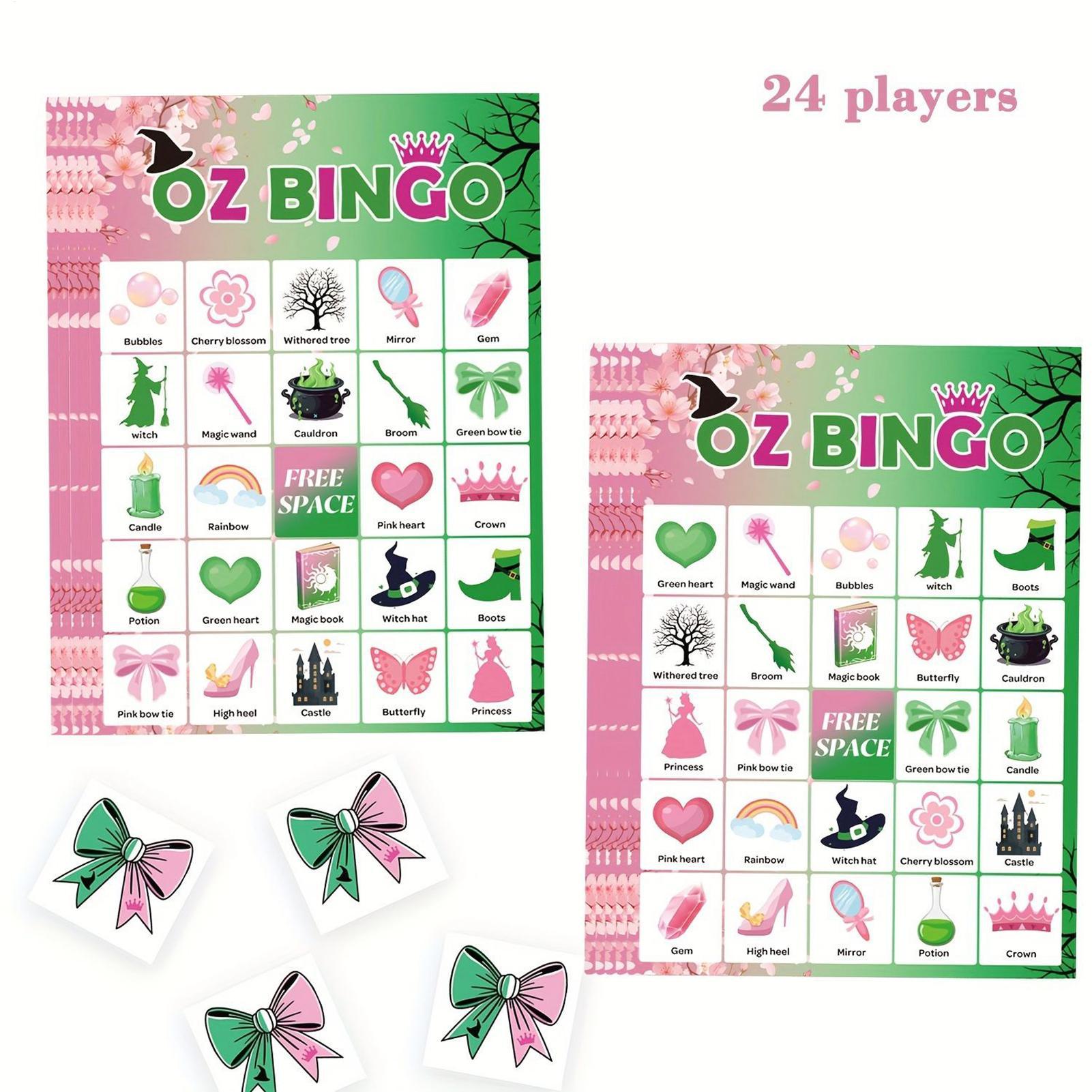 Jogo de bingo de halloween par - Party Games Bingo avaliação e preço