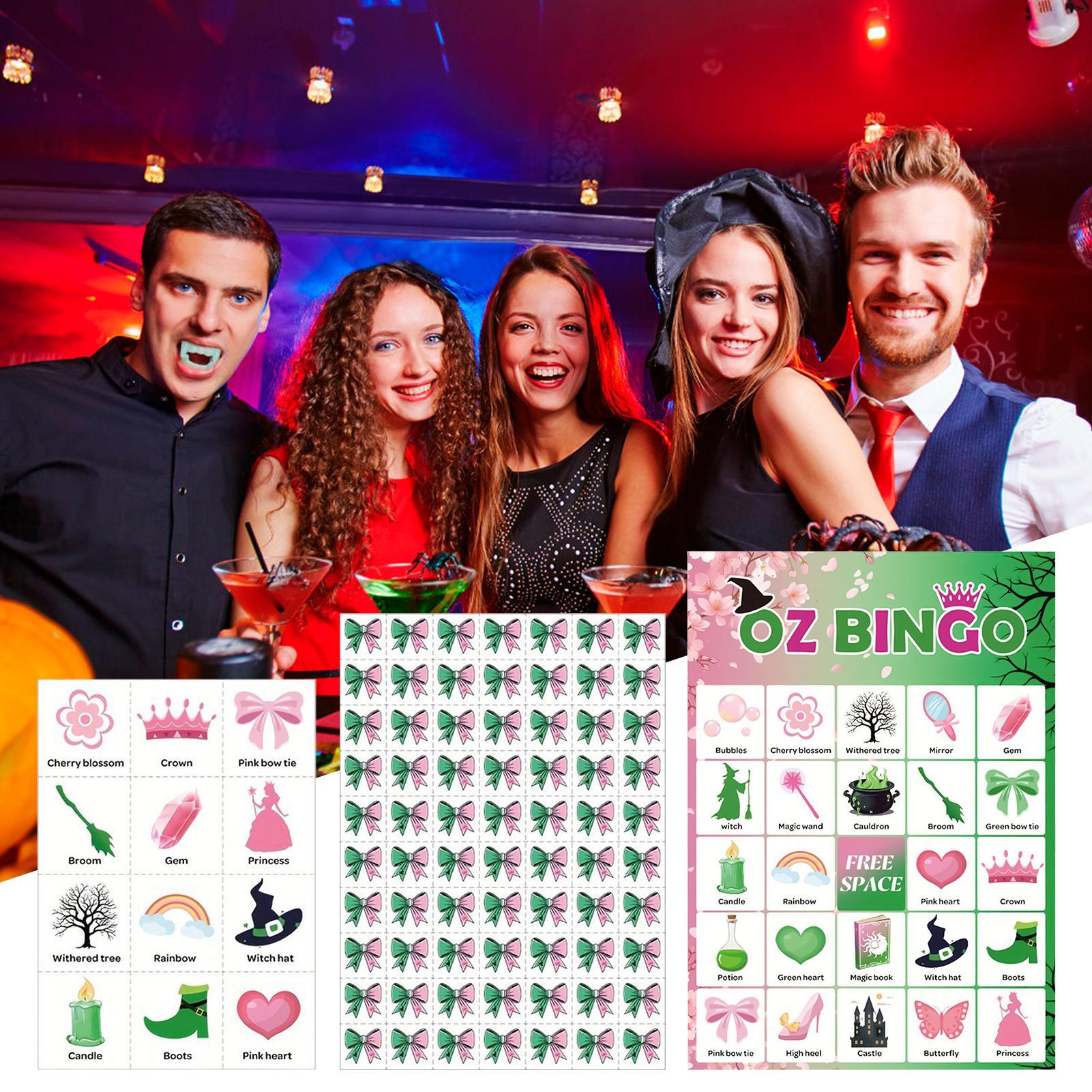 Jogo de bingo de halloween par - Party Games Bingo avaliação e preço
