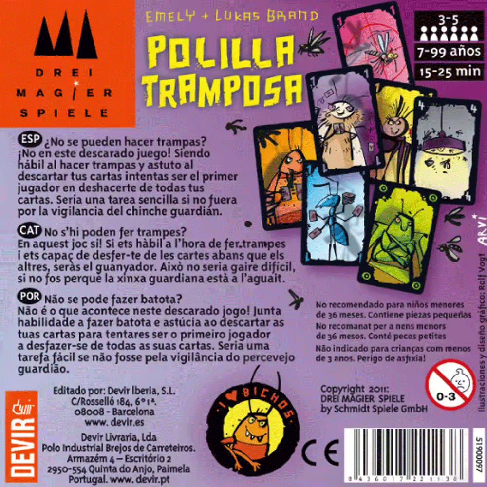 Polilla Tramposa Jogos de Tabu - Party Games Juego avaliação e preço